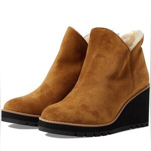 Chalet Suede Wedge Bootie-New